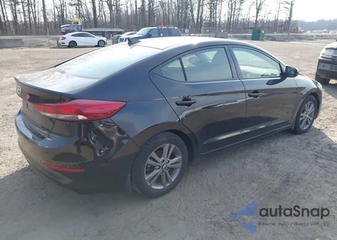 2018 Hyundai Elantra Sel из США, поврежденный, VIN 5NPD84LFXJH219358